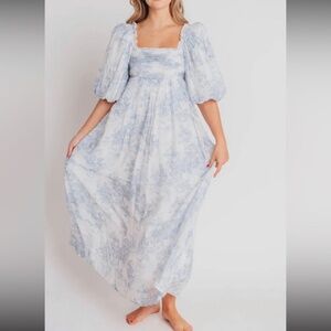 Worth Melody Maxi Dress in Floral Bump Friendly Small